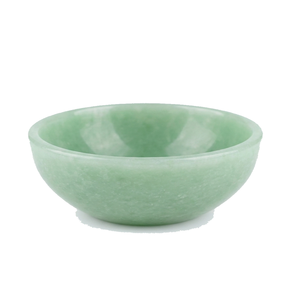 Material de piedras preciosas de alta calidad, producto de cuenco de Aventurina verde, cuenco de piedra Natural, cuenco de cristal de piedras preciosas para decoración, mayorista - Product Image 4