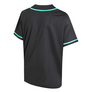 Maillot de baseball à boutons intégraux, faible MOQ, en polyester écologique, style tournoi, production sur mesure, sergé résistant longue durée - Product Image 2