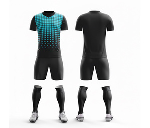 Uniformes de Fútbol Sublimados para Jóvenes – Kits Personalizados para Equipos |   Tallas para Hombres, Mujeres y Jóvenes |   Ropa Deportiva Ligera de Secado Rápido para Entrenamiento - Product Image 3