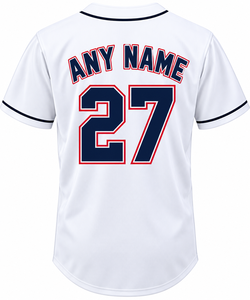 Camiseta de Béisbol Personalizada para Hombre y Mujer, con Botones, Cuello en V, Poliéster, Uniforme de Equipo, Ropa Deportiva Sublimada - Product Image 2