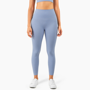 Wholesale Factory New Design Women Yoga Pants With Pockets Custom Logo Elastic <b>Leggings</b> Quick Dry Tights <b>High</b> <b>Waisted</b> for Ladies - Product Image 6