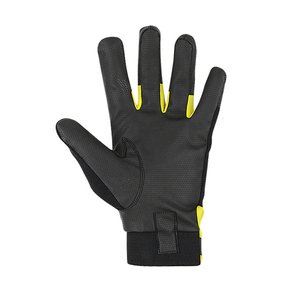 Gants de mécanicien unisexes en cuir coupe-vent, respirants, compatibles écran tactile, anti-UV, à prix abordable, avec fermeture auto-agrippante pour la sécurité au travail - Product Image 3