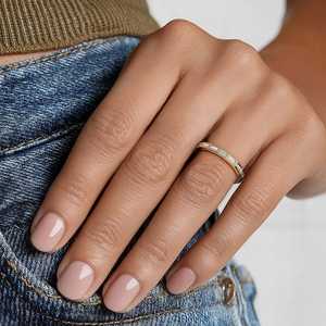 Anillo de Boda con Diseño de Diamantes Baguette Reales Certificados por IGI, Oro Sólido de 18k/14k, Anillos de Diamantes Creados en Laboratorio, Anillo Personalizado para Mujer - Product Image 3