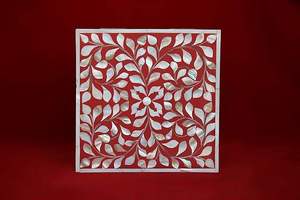 Modern Home Decor Resin Mother of Pearl Inlay Jewelry <b>Box</b> Wood <b>Material</b> Ring <b>Box</b> for Home Outboxes Decor - Product Image 5