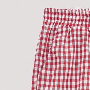 กางเกงขาสั้นลำลองเอวสูงทรงหลวมสำหรับผู้หญิง ปี 2026 ขายดีที่สุด พร้อมโลโก้สั่งทำพิเศษ เนื้อผ้าระบายอากาศได้ดี มีเชือกผูกเอวยางยืด - Product Image 4