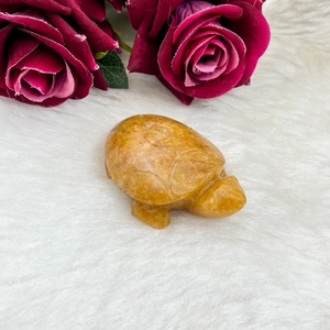 Natural Yellow Aventurine Tortoise Carving Aventurine Turtle Healing Crystal For Reiki Feng Shui Decor Wholesale - Product Image 4