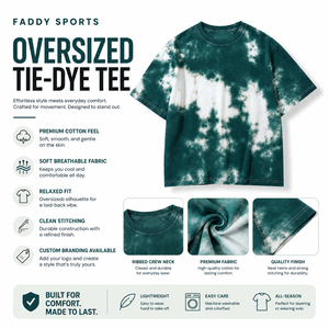 Custom Logo Unisex Oversized Tie Dye T-Shirt Streetwear Vintage Green Acid Wash Cotton Heavyweight Short Sleeve Men Women <b>Tee</b> - Product Image 5