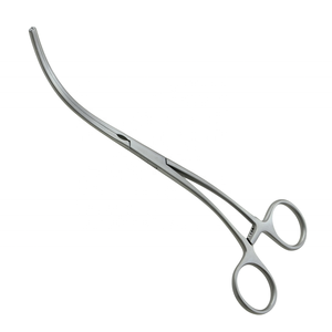 Pinza Periférica DeBakey KOUNAIN Atraumatica de Acero Inoxidable de 190 mm, Instrumento Quirúrgico Vascular, Fuente de Alimentación Manual - Product Image 1