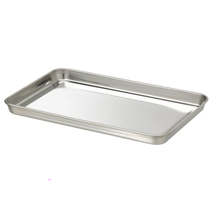 Bandeja Rectangular Multifuncional para Servir Alimentos y Frutas, de Acero Inoxidable, Metal Pulido de Lujo, BANDEJAS PARA SERVIR COMIDA - Product Image 3