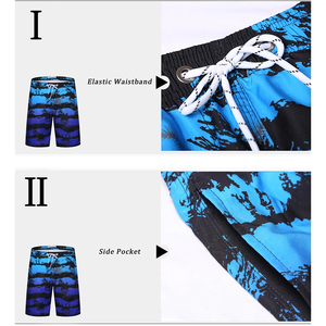 Wholesale <b>Men's</b> Beach Wear Shorts 4 Way Stretchable Elastic Drawstring Waist Adult's Swimming <b>Trunk</b> Shorts With Customized Logo - Product Image 5