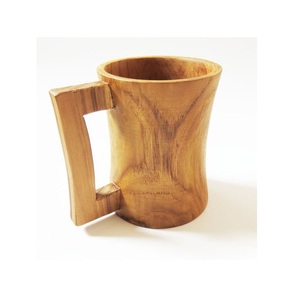 Solid Wood Coffee <b>Mug</b> Handmade Natural Wooden Cup Rustic Design Eco Friendly Drinking <b>Mug</b> for Tea Coffee - Product Image 1