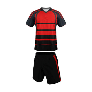 Conjunto de Camiseta de Rugby Personalizada al por Mayor con Impresión Digital, Transpirable, de Secado Rápido, Tallas Grandes, Unisex, para Adultos, Escuelas, Universidades y Clubes - Product Image 2