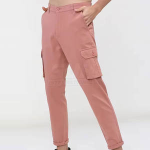 Pantalones Cargo de Invierno para Hombre, Corte Recto, Cintura Media, Cierre de Cremallera, Transpirables, de Secado Rápido, 100% Algodón, Calidad Premium, Precio Razonable - Product Image 3