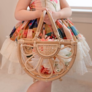 Juguetes infantiles al por mayor y bolsos de mimbre ecológicos para niños, estilo bohemio, cesta de juguetes para bebés - Product Image 5