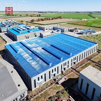 Edificio de Estructura de Acero Prefabricado ZTSS, Instalación de Almacenamiento en Frío con Paneles Sándwich PIR para Almacén o Taller