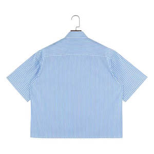 Premium Quality Custom Men's 100% Cotton <b>Short</b> <b>Sleeve</b> Casual Style Shirt <b>Button</b>-<b>Up</b> Turn-Down Collar Shirt for Men's - Product Image 2