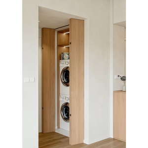 Armadio per <span class=keywords><strong>Lavanderia</strong></span> Personalizzabile Senger, Design Moderno Impermeabile, Mobile da Balcone Lucido per Locale <span class=keywords><strong>Lavanderia</strong></span> - Product Image 5