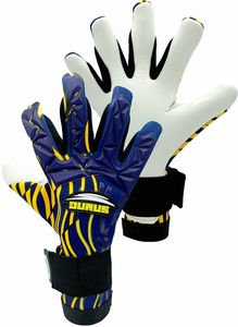 High Quality PU Leather Stretch Adjustable Wrist <b>Strap</b> Waterproof Non-Slip Lightweight Full <b>Finger</b> Unisex Goalkeeper Gloves - Product Image 4