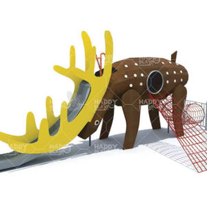 HP-OPCS 005 Parque Infantil al Aire Libre para Exploración, Diseñado para Juegos de Escalada y Deslizamiento - Product Image 1