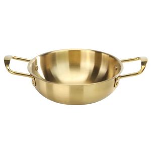 Cooking <b>Pan</b> W/Dual <b>Handles</b> Round No Coating Stainless Steel Henry Foodservice Shandong, China - Product Image 4