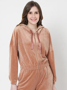 Chándales de Invierno de Algodón Grueso de Buena Calidad con Pedrería, Chándales de Forro Polar para Jóvenes, Ropa Urbana de Nailon para Mujer, Chándal de Terciopelo Personalizado - Product Image 3