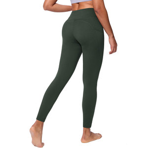 Product Manufacturer Yoga Legging <b>For</b> Women's High Waist Scrunch Butt Lift Workout Tights Seamless Anti Shrink Comfort Legging - Product Image 2