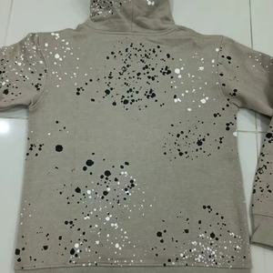 Sudadera con Capucha Extra Grande para Hombre, Diseño de Graffiti, Impresión Digital Informal, Color Negro, 100% Poliéster, Bolsillo Tipo Canguro, Cordón Ajustable, para Invierno - Product Image 6