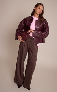 เสื้อแจ็คเก็ตและโค้ทผ้าฝ้ายสำหรับผู้หญิงแฟชั่นทันสมัย ปี 2026 แฟชั่นฤดูหนาว ถักทอ ระบายอากาศได้ดี - Product Image 4