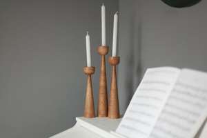 Modern Style Decorative Wooden <b>Candle</b> Stand for <b>Wedding</b> Party Events Dining Room Decor and Living Room Center pieces By UO INDIA - Product Image 1