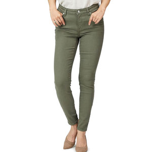 Pantalones Vaqueros de Mujer en Tela Transpirable y Cómoda, Estilo Relajado, Moderno, Casual, Acabado Premium, Corte Regular, Cintura Media - Product Image 1