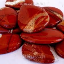 Cabujón de Jaspe Rojo Natural de Texas en Forma de Pera, 1 Pieza, para Joyería - Product Image 3