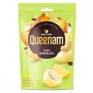 Le best-seller de l'usine : Délicieuses dragées chocolatées OEM/ODM en gros, chocolat Yuzu Halal enrobé d'amandes et de noix de cajou, 150g, en-cas - Product Image 1