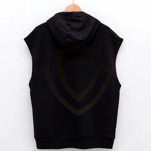 Sudadera sin mangas para culturismo para hombre, estilo moderno, totalmente personalizable, ropa deportiva para hombre, sudaderas con capucha para gimnasio - Product Image 2
