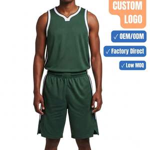 Conjunto de Uniforme de Baloncesto Sublimado Personalizado, Jersey Transpirable de Secado Rápido, Ropa Deportiva 100% Poliéster para Hombre - Product Image 1