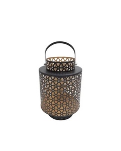 Superior Quality <b>Gold</b> Finished Handmade <b>Lantern</b> With Handle For Hanging Indoor and Outdoor Metal <b>Lantern</b> Customized - Product Image 1
