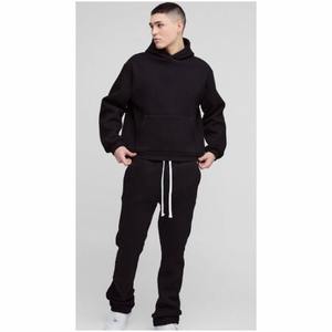 Survêtement Homme Personnalisé avec Logo, Deux Pièces, Nouvelle Couleur Hiver 2025, Sweat-shirt et Pantalon à Capuche Automne 2026 - Product Image 1