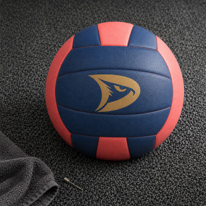 Ballon de volley-ball d'intérieur de taille officielle 5, cousu à la machine |   Ballon de match d'entraînement en cuir PU microfibre 18 panneaux, toucher doux, logo personnalisé - Product Image 4