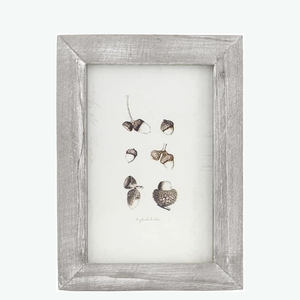 Cadre photo en bois massif de style vintage classique, en bois de manguier, artisanal, rustique, moderne, décoration de table pour la maison ou le bureau - Product Image 1