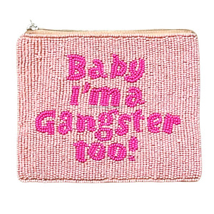 Pochette zippée artisanale pour femme, tendance, multicolore, en perles de rocaille, résistante à l'eau, grande capacité, porte-monnaie perlé souple - Product Image 3