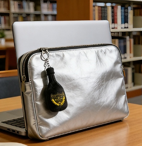 Simulation Champagne <b>Plush</b> Keychain Doll - Creative Bottle Shape <b>Toy</b> Bag Charm Wholesales - Product Image 4