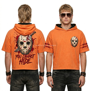 Camiseta Oversize de Algodón Pesado 220GSM Marrón con Lavado Ácido y Estampado de Calavera y Rosa Fatal Beauty para Hombre - Proveedor de Streetwear Personalizado - Product Image 5