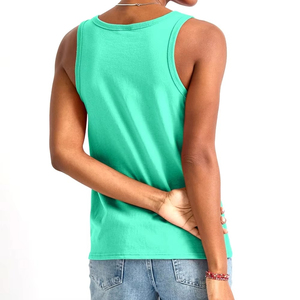 Camiseta Deportiva de Secado Rápido para Mujer, Sin Mangas, Transpirable, Suave y Elástica, para Correr, Yoga, Entrenamiento, Gimnasio y Deportes - Product Image 2