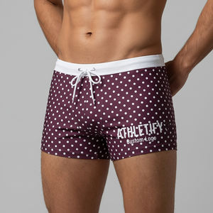 Trajes de Baño Personalizados para Hombre - Logotipo Athletify, Secado Rápido, Transpirables, UPF50+, Cómodos, Duraderos, Deportivos - Product Image 1