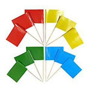 Drapeaux à main personnalisés OEM ODM en polypropylène tissé imprimé numériquement, respirants, grande taille, 14x21cm/5.5x8.2inch avec logo - Product Image 4