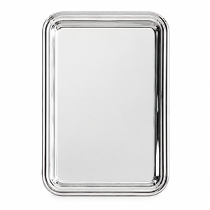 Attractive Design <b>Rectangular</b> Stainless Steel Serving <b>Tray</b> <b>Mirror</b> Polished Finish Buffet Platter for Hotel Restaurant Catering - Product Image 1