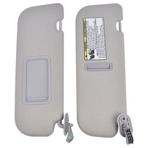 Hyundai Elantra MD 2011-2015 Sun Visor Pair Left and Right Gray Wind & Bug Deflectors-852103X000TX 852203X000 - Product Image 2