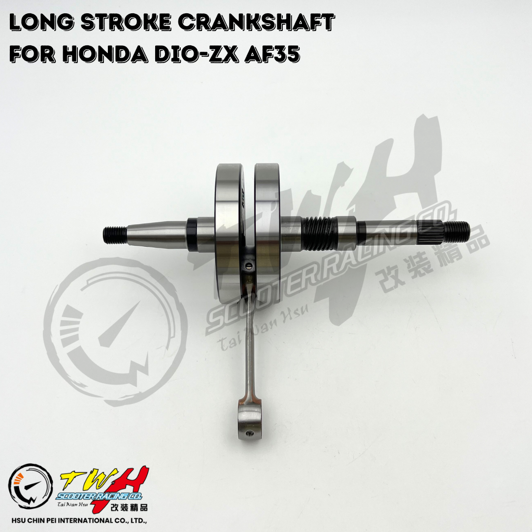 TWH ロングストローククランクシャフト ホンダ DIO-ZX AF35用 バイク