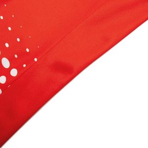 เสื้อจักรยานแขนกุดสีแดงลายจุดสีขาว ระบายอากาศได้ดี  บริการผลิตตามสั่ง - Product Image 5
