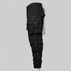 men techwear pants with durable stitching and reinforced seams for reliability mens techwear pants with flexible fit - Product Image 3