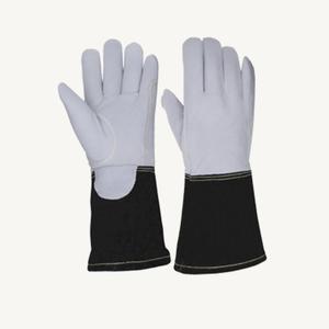 Guantes de Seguridad para Soldadura TIG/MIG de Cuero Vacuno Resistentes al Calor, Antideslizantes, Precio al por Mayor, Color Personalizado, Duraderos, Más Vendidos - Product Image 6